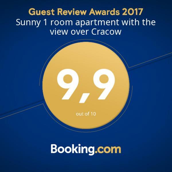 Sunny 1 Room Apartment With The View Over Cracow Krakau Buitenkant foto